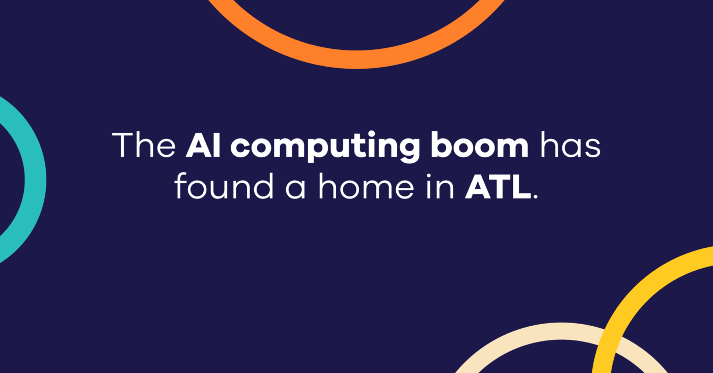 The AI computing boom has found a home in the Atlanta job market.