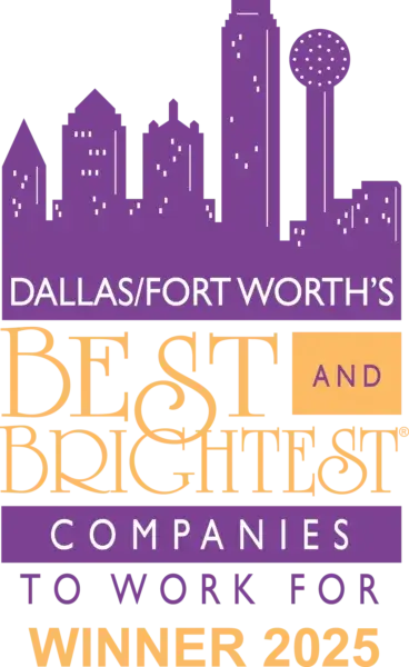Dallas' Best and Brightest Companies to work for Winner 2025